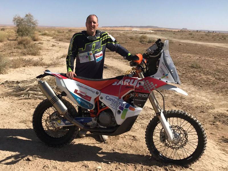 Chus Puras debuta en el Merzouga Rally con una KTM