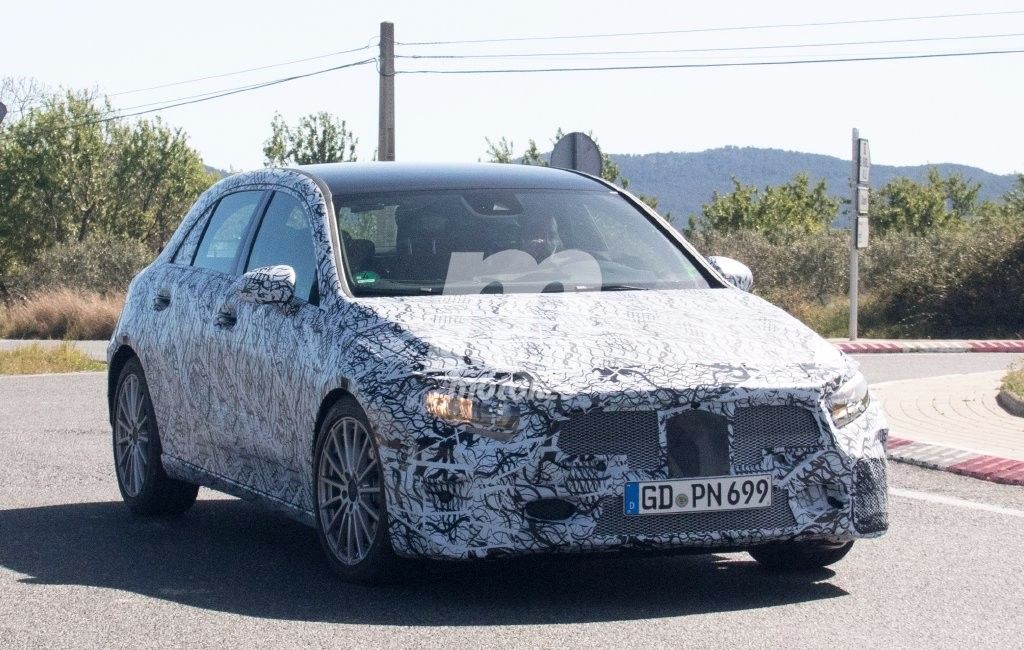 Mercedes-AMG A 40 2018: fotos espía de esta versión deportiva del nuevo Clase A