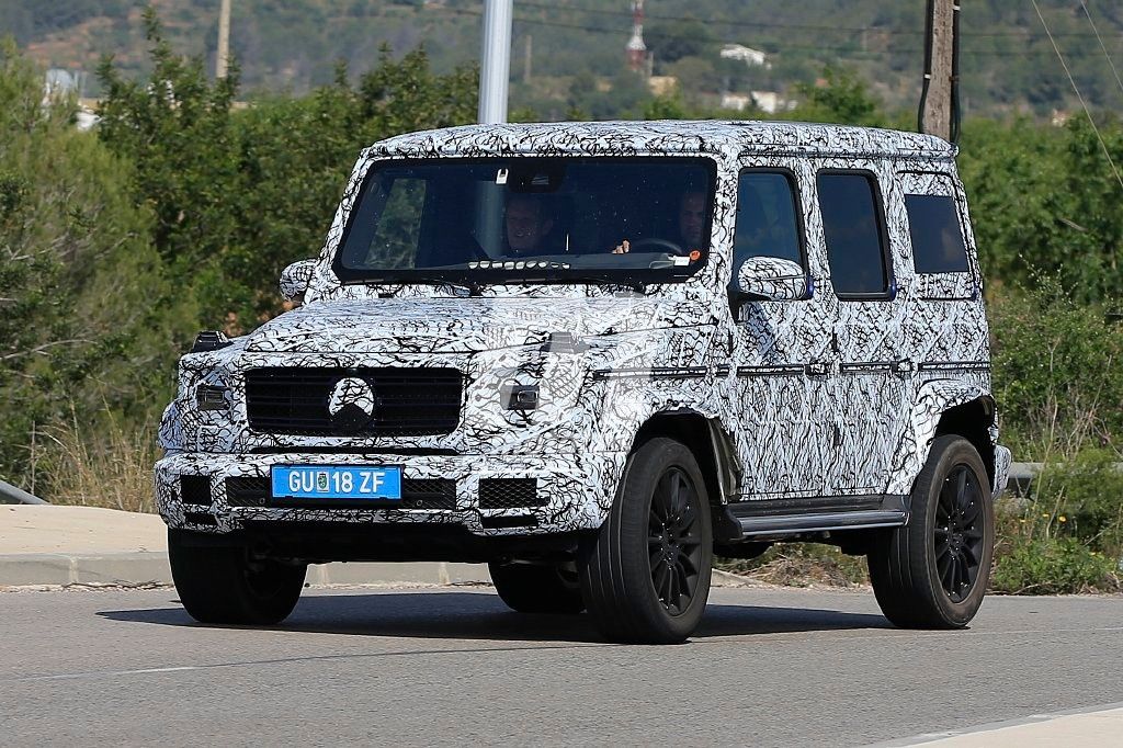 Mercedes Clase G 2018: nuevas imágenes de la próxima generación