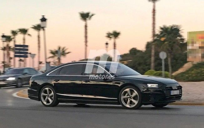 Audi A8 2018 - foto espía