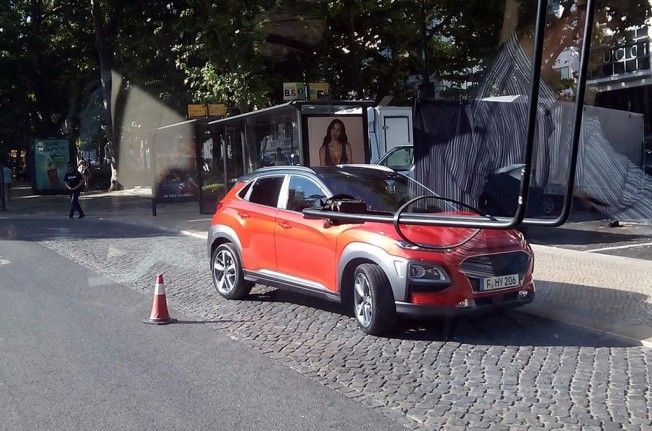 Hyundai Kona 2018 - foto espía