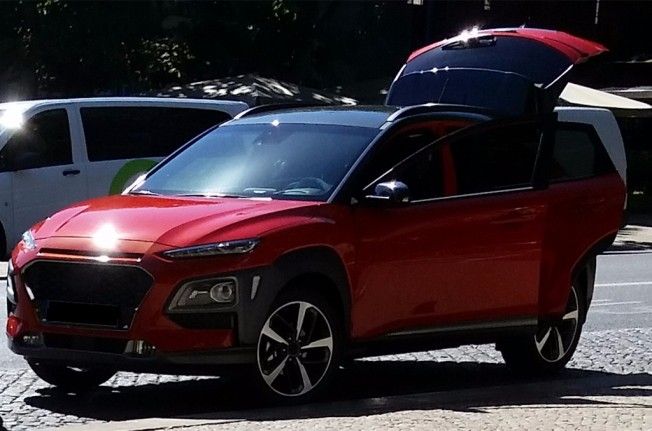 Hyundai Kona 2018 - foto espía