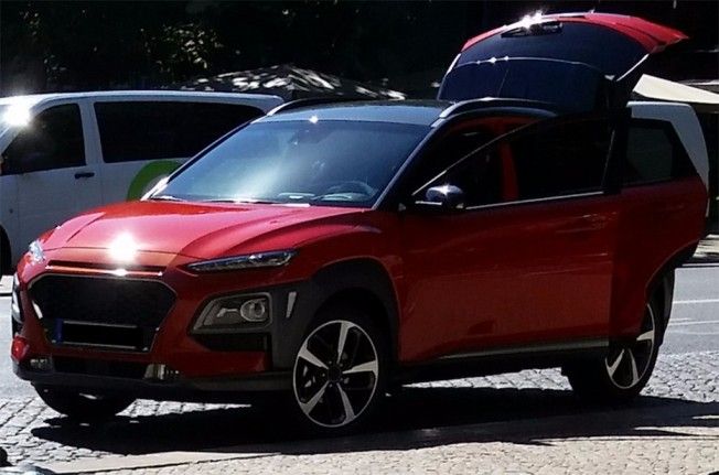 Hyundai Kona 2018 - foto espía