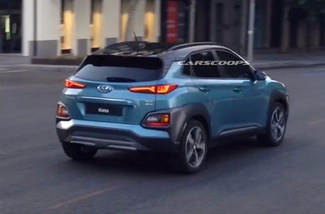 Hyundai Kona 2018 - foto espía