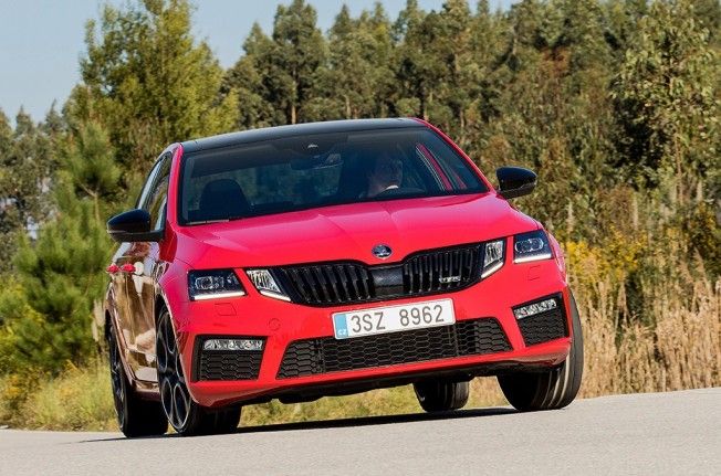 Skoda Octavia RS 245 2017 - frontal