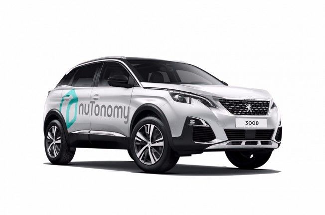 Peugeot 3008 nuTonomy