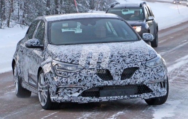 Renault Mégane RS 2018 - foto espía