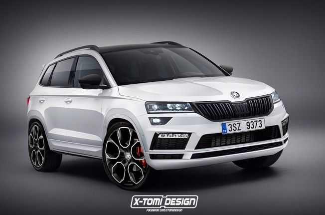 Skoda Karoq RS - recreación