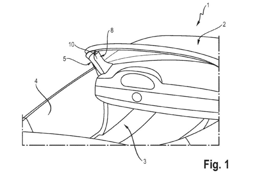 Porsche patenta un airbag en el pilar A especial para descapotables