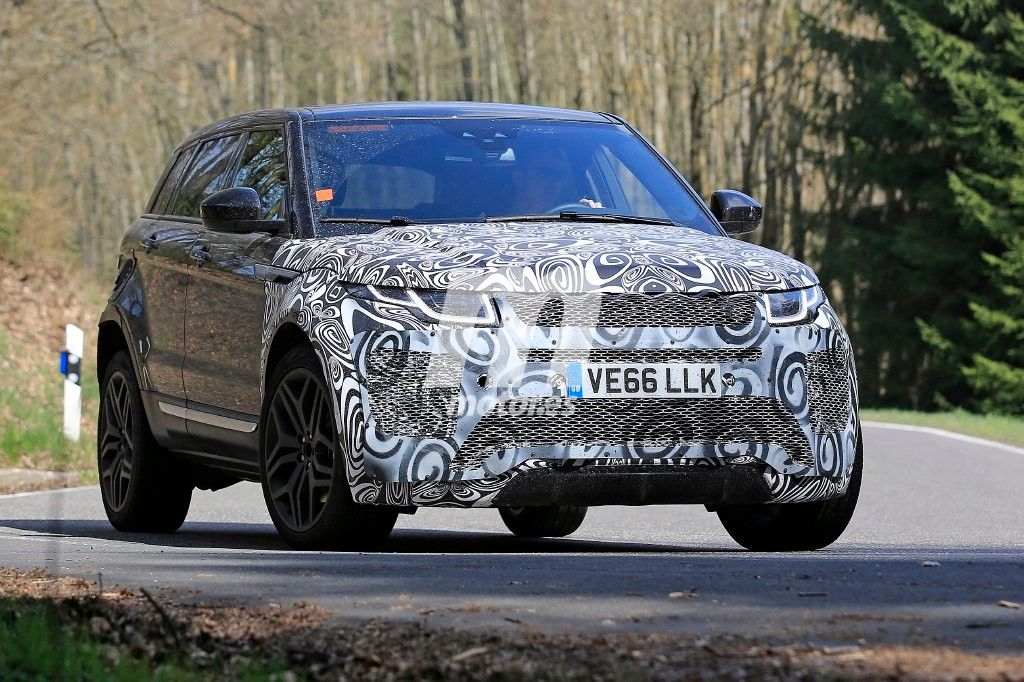 Range Rover Evoque 2019: continúa el desarrollo de la segunda generación