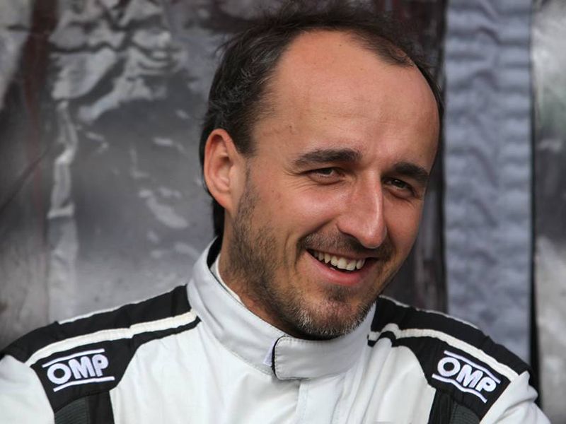 Robert Kubica prueba un Fórmula E en Donington Park