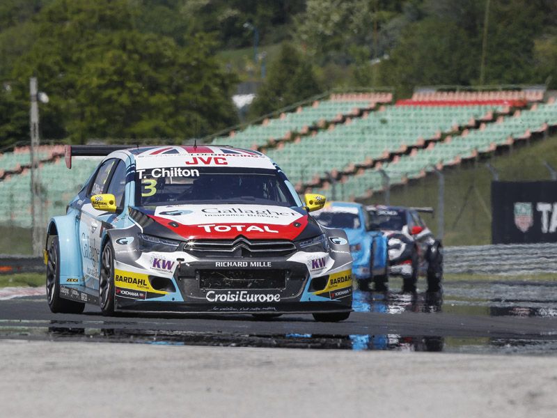 Tom Chilton, ganador en la sombra del WTCC en Hungría