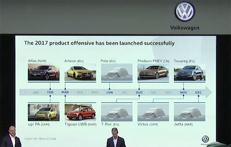 Volkswagen revela la fecha de inicio de producción de los nuevos Touareg y T-ROC