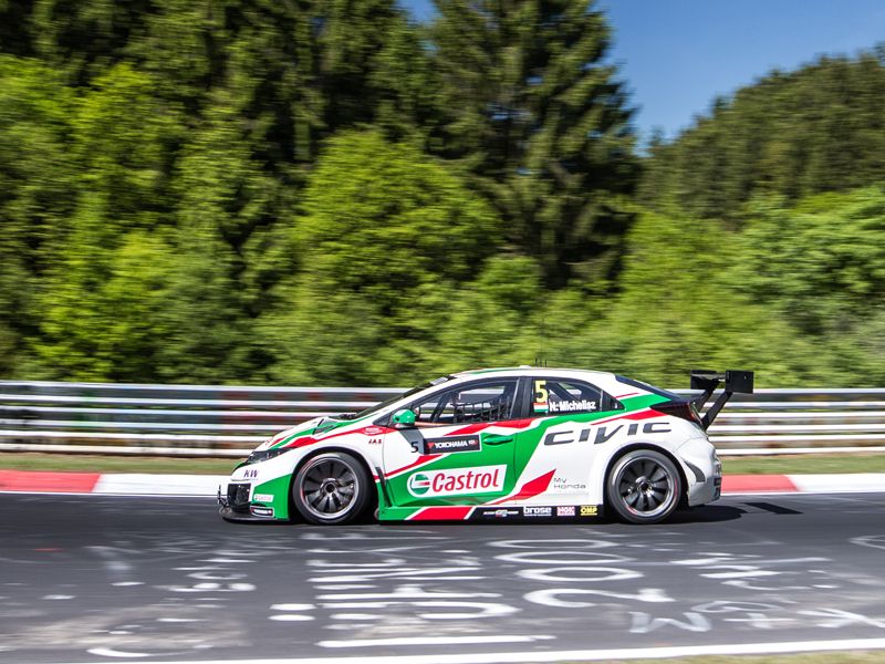 Norbert Michelisz, poleman del WTCC en el Nordschleife