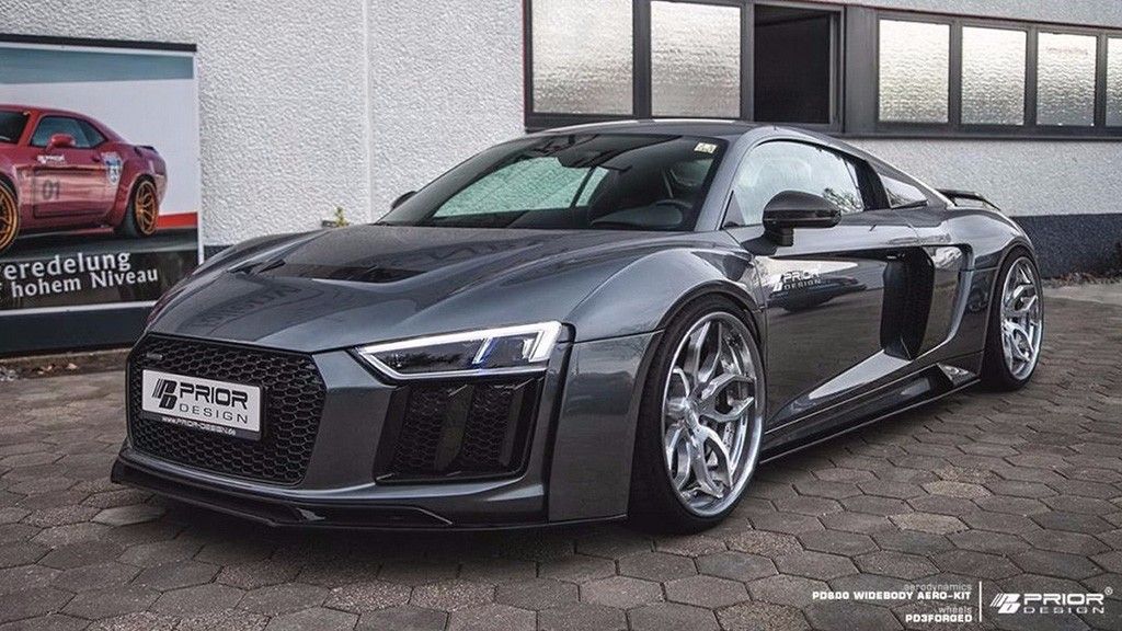 Prior Design embrutece al Audi R8 a base de esteroides