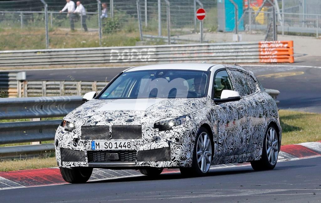 BMW Serie 1 2019: el sucesor del actual Serie 1 compacto ya rueda en Nürburgring 