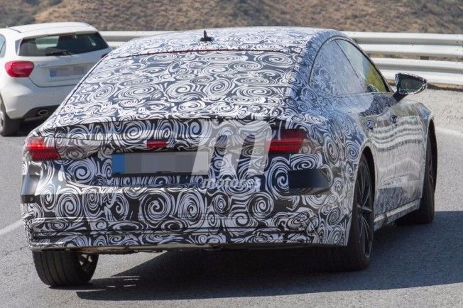 Audi A7 Sportback 2018 - foto espía posterior