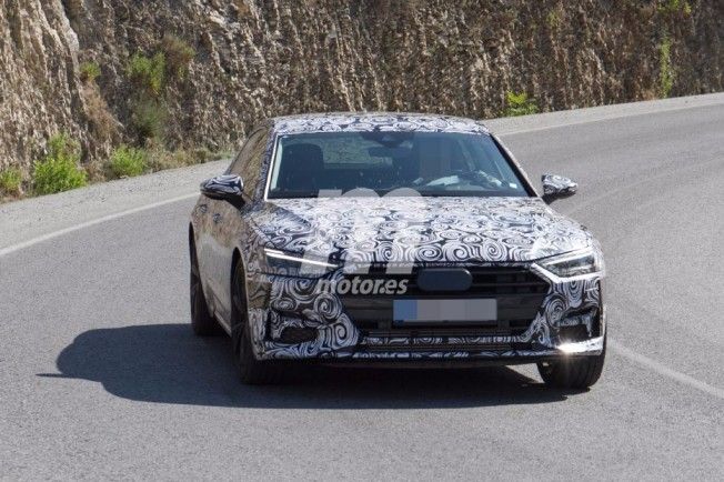 Audi A7 Sportback 2018 - foto espía frontal