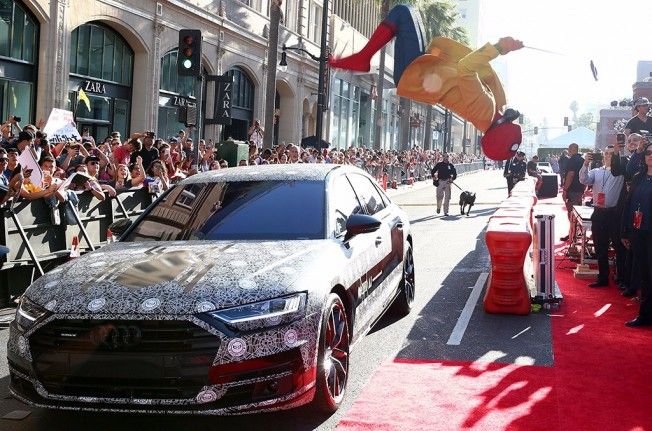 Audi A8 2018 en Spider-Man: Homecoming