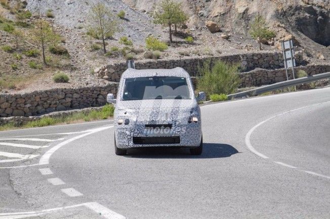 Citroën Berlingo 2018 - foto espía frontal