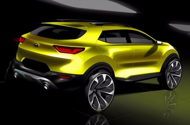 Kia Stonic 2018 - boceto