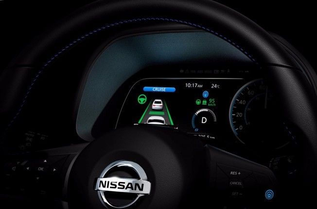 Nissan Leaf 2018 - teaser