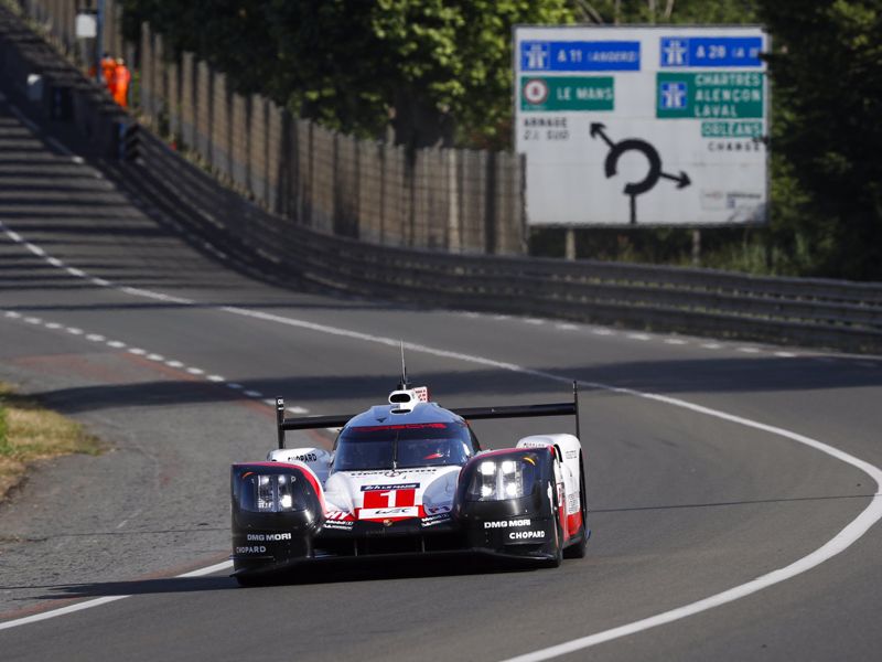 Porsche 'se pone' una tirita para las 24 Horas de Le Mans