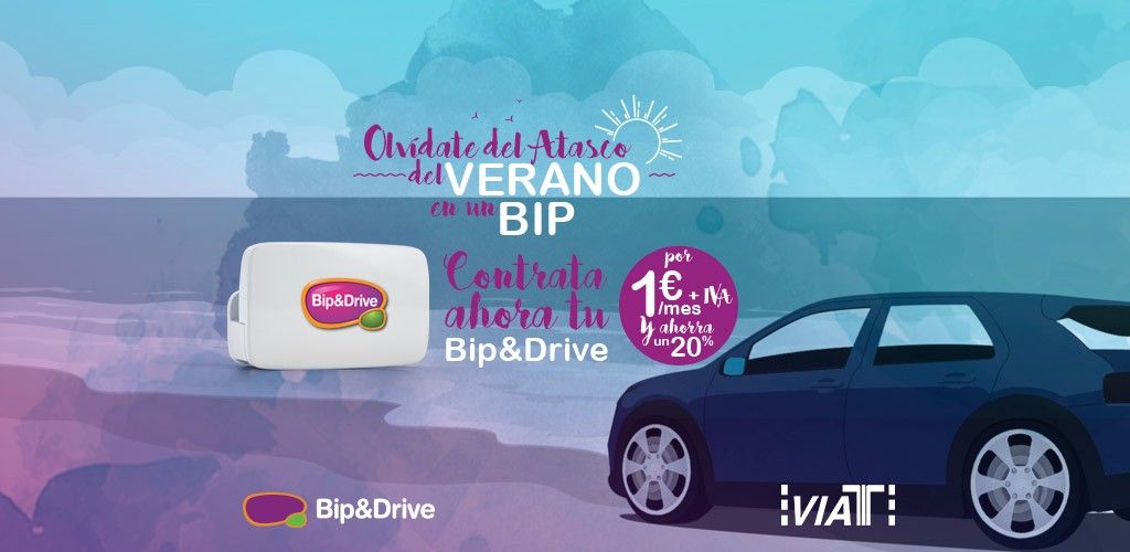 ¿No conoces Bip&Drive? Pruébalo ahora y disfruta de un 20% de descuento