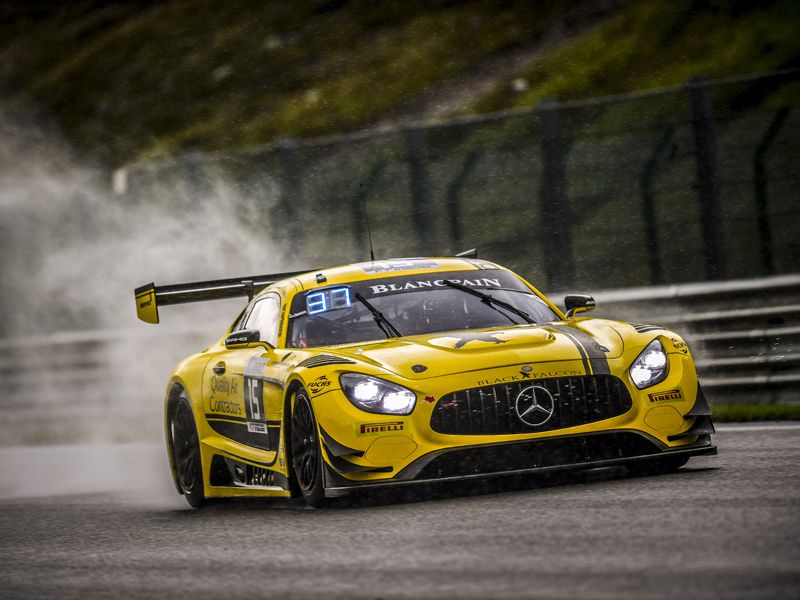 El Bronze Test de las 24 Horas de Spa, pasado por agua