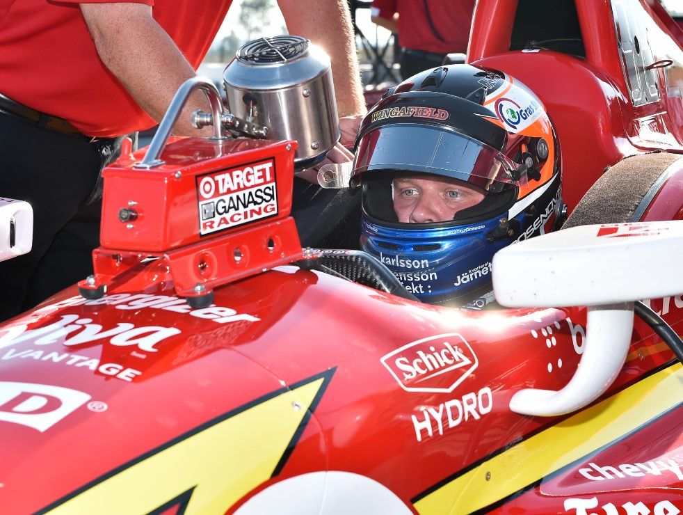 Felix Rosenqvist, en el radar de Ganassi tras un test "impecable"