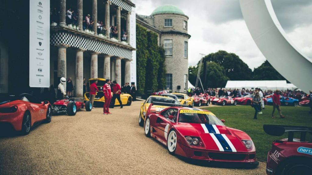 Ferrari festeja su 70 aniversario por todo lo alto en Goodwood