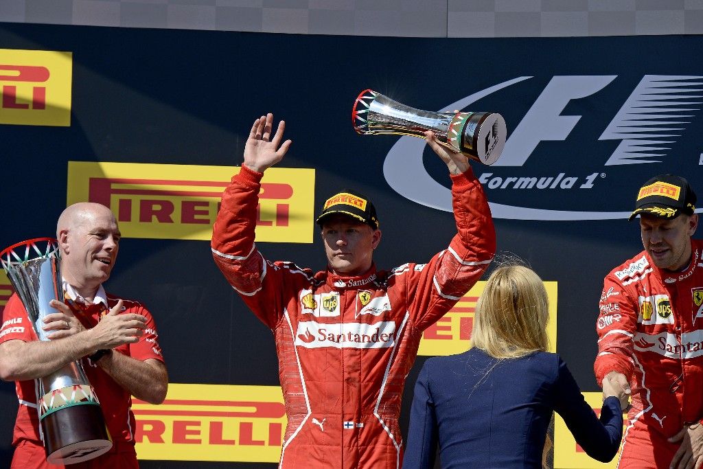 Räikkönen considera justa su segunda plaza tras el fallo en la clasificación