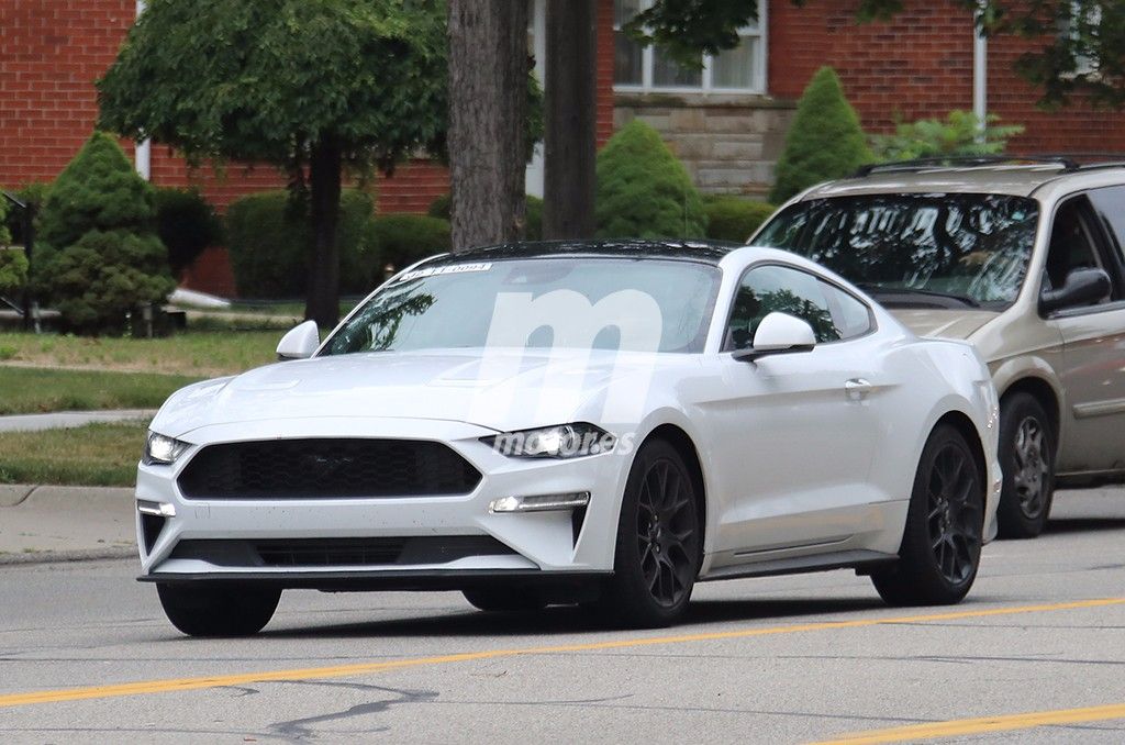 Cazado el Ford Mustang 2018 en su versión europea