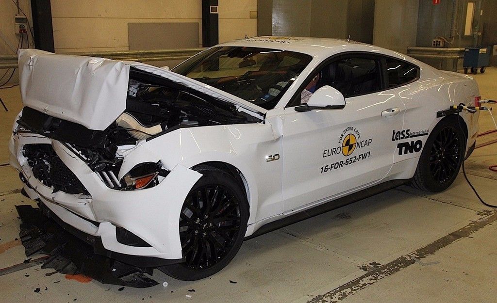 El nuevo Ford Mustang 2018 mejora sus resultados Euro NCAP con 3 estrellas