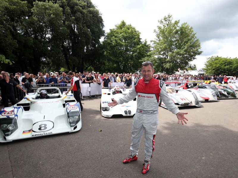 Homenaje a Tom Kristensen, Mr. Le Mans, en Goodwood