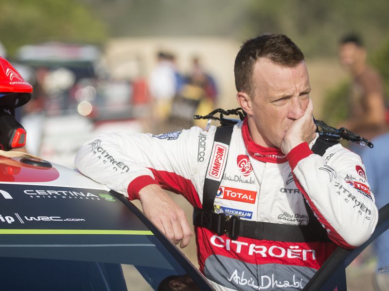 Kris Meeke lidera la ofensiva de Citroën en Finlandia