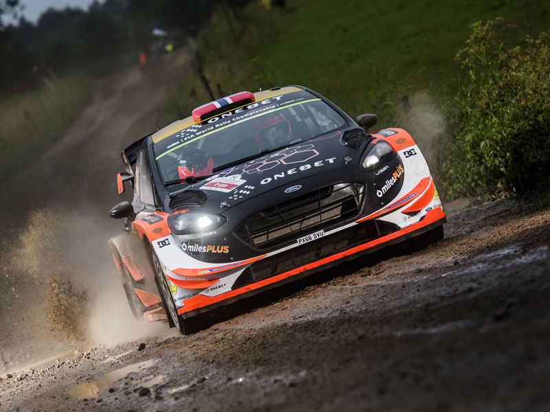 Mads Ostberg, con un Fiesta R5 y cambio de copiloto