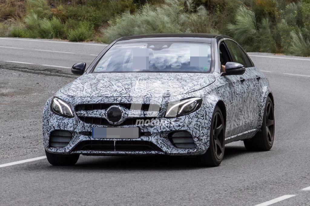 Mercedes E 55 AMG 4MATIC 2018: cazamos la nueva versión deportiva