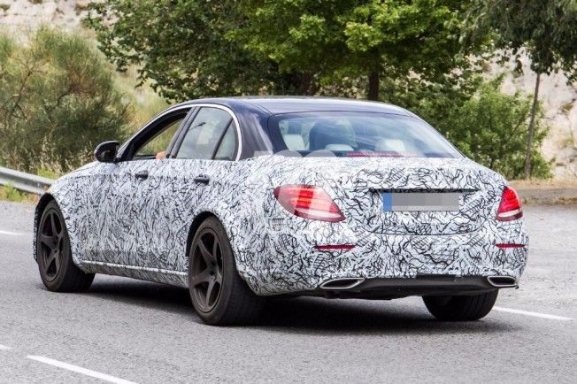 Mercedes-AMG E 55 Hybrid 2018 - foto espía