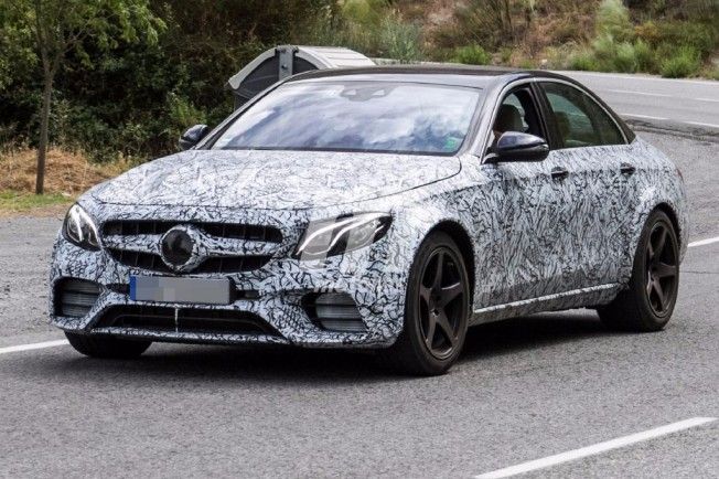 Mercedes-AMG E 55 Hybrid 2018 - foto espía