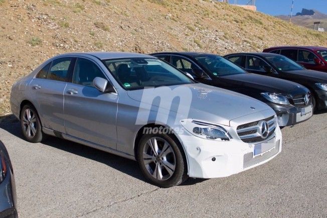 Mercedes Clase C 2018 - foto espía