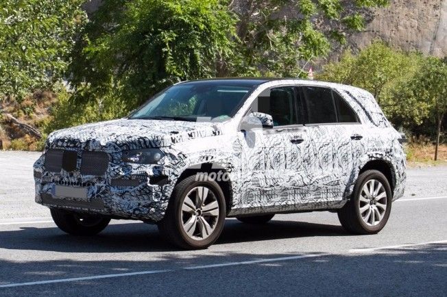 Mercedes Clase GLE 2019 - foto espía