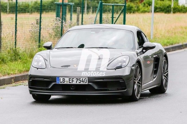 Porsche Cayman GTS 2018 - foto espía