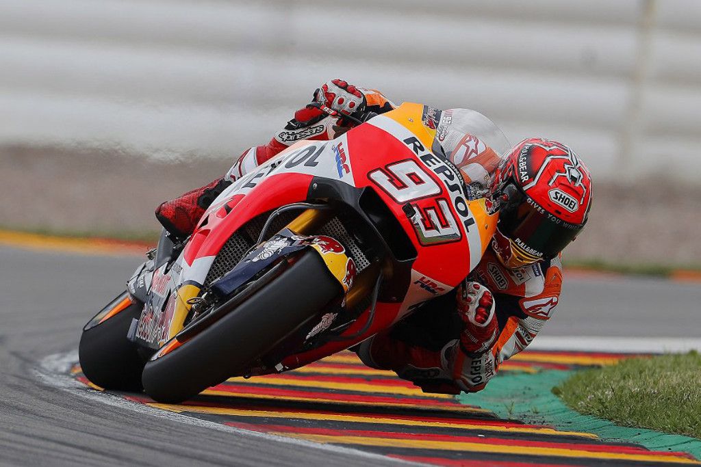 Octava pole consecutiva de Marc Márquez en Sachsenring