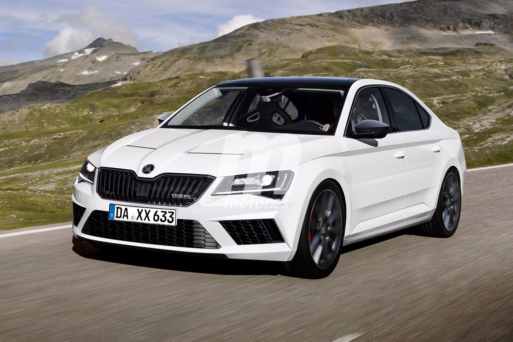 Anticipando el aspecto del Skoda Superb RS: sacando el carácter de la berlina checa