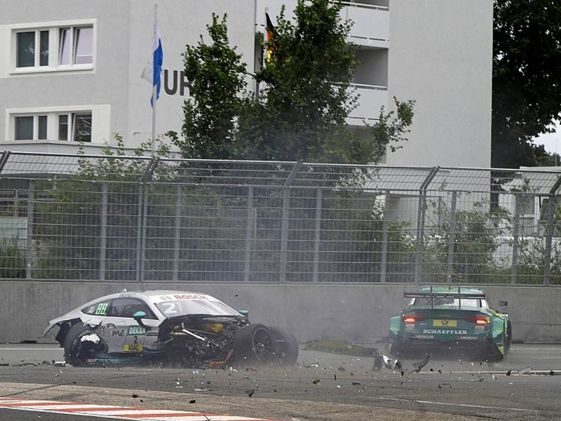 Así fue el accidente de 38G de Gary Paffett desde dentro