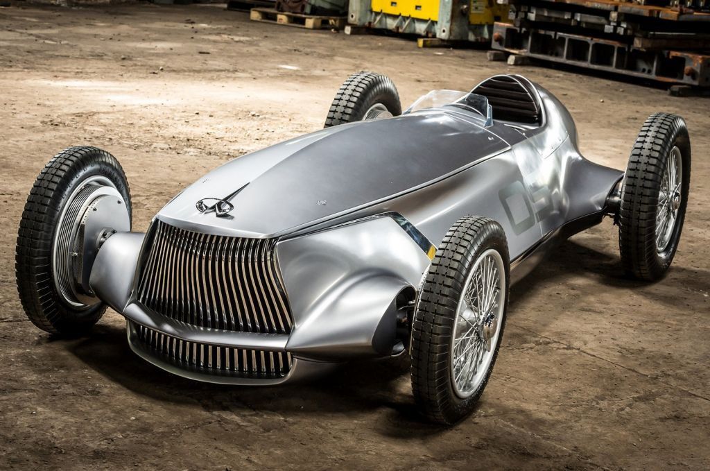 Infiniti Prototype 9 Concept: el monoplaza retro con corazón eléctrico