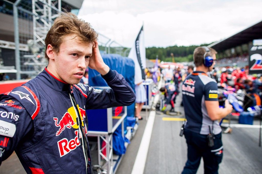 Kvyat: "Los resultados llegarán, mi ritmo es bueno"