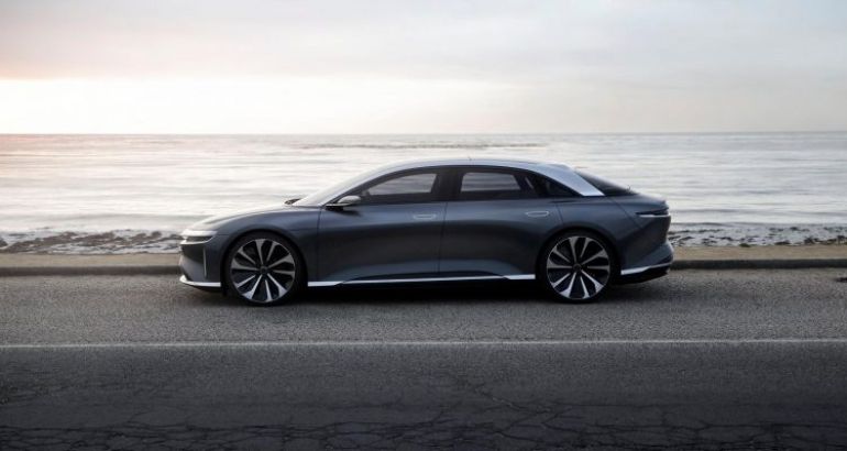 Lucid Air: nueva versión actualizada se deja ver en Monterey