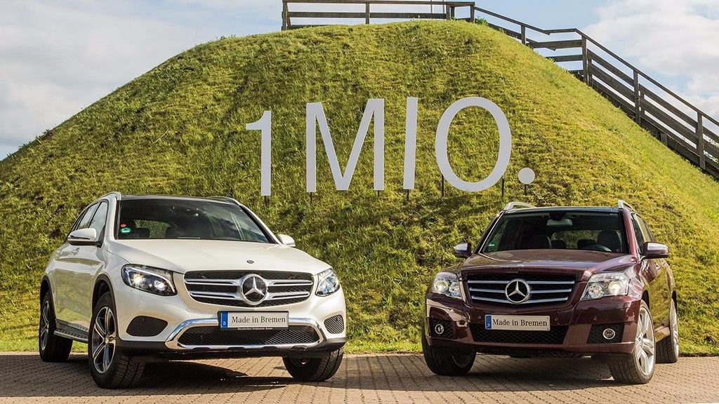 El Mercedes Clase GLC, antes llamado GLK, alcanza el millón de ventas